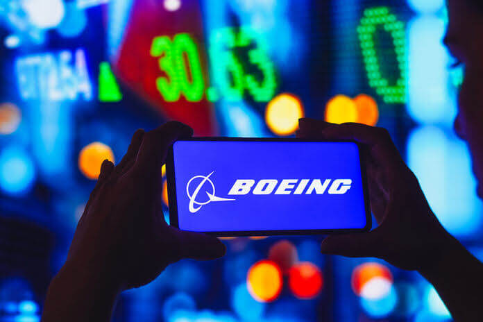 Boeing stock NYSE:BA