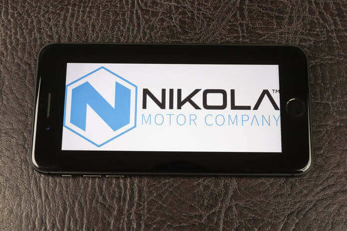 Nikola stock NASDAQ:NKLA