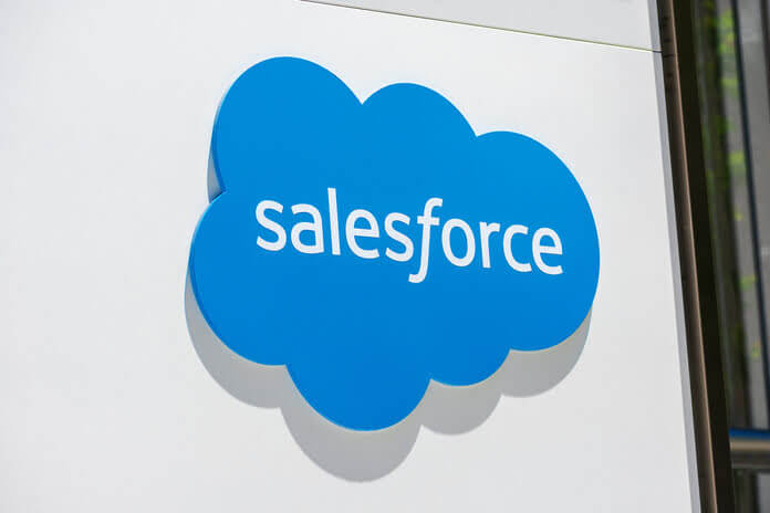 Salesforce stock NYSE:CRM