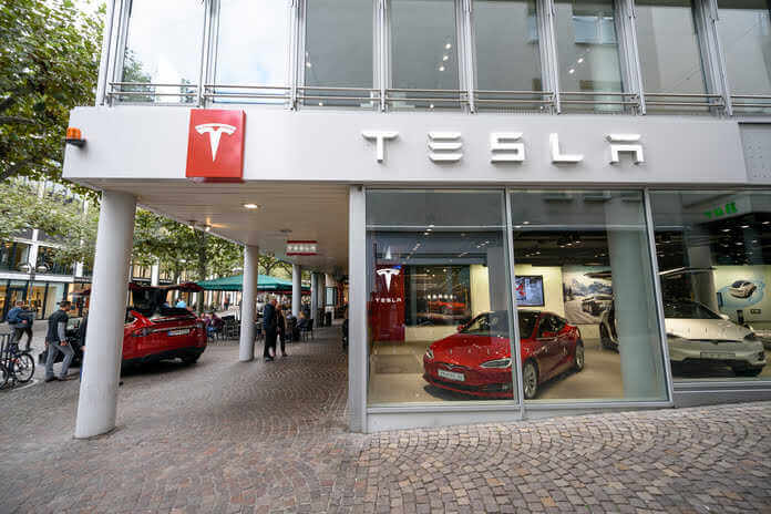 Tesla stock NASDAQ:TSLA