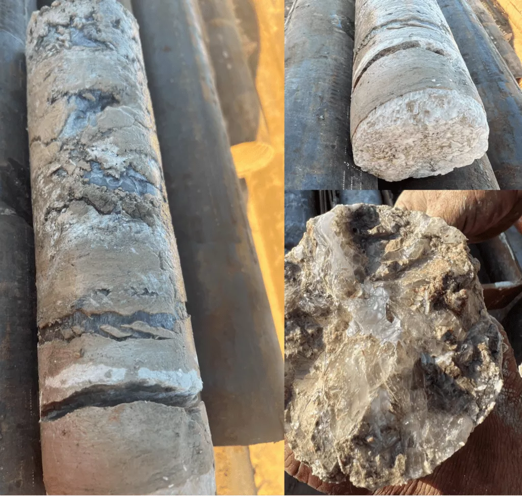 DrillHole2 1024x975 1 Usha Resources Confirms Brine-Forming Environment With Second Drill Hole At Jackpot Lake Lithium Brine Project