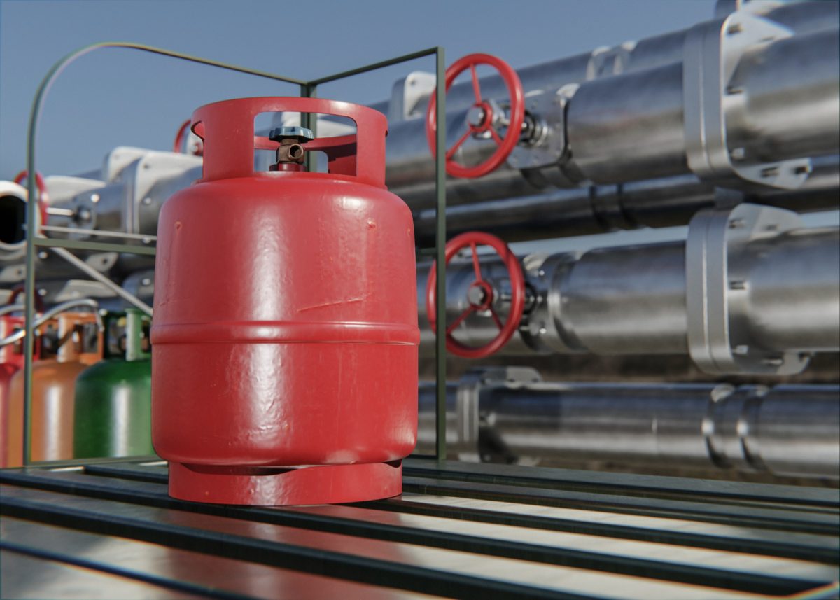 3d rendering gas cylinder 1 First Helium Enters into Long-Term Helium Supply Agreement with Major Global Industrial Gas Company