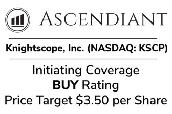 Ascendiant Capital Markets Initiates Coverage of Knightscope with Buy Rating and $3.50 Per Share Price Target