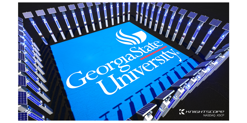 GSU KSCP Georgia State University Chooses Knightscope Reseller TS&L to Supply and Install K1 Blue Light Towers and Call Boxes at Downtown Atlanta Campus