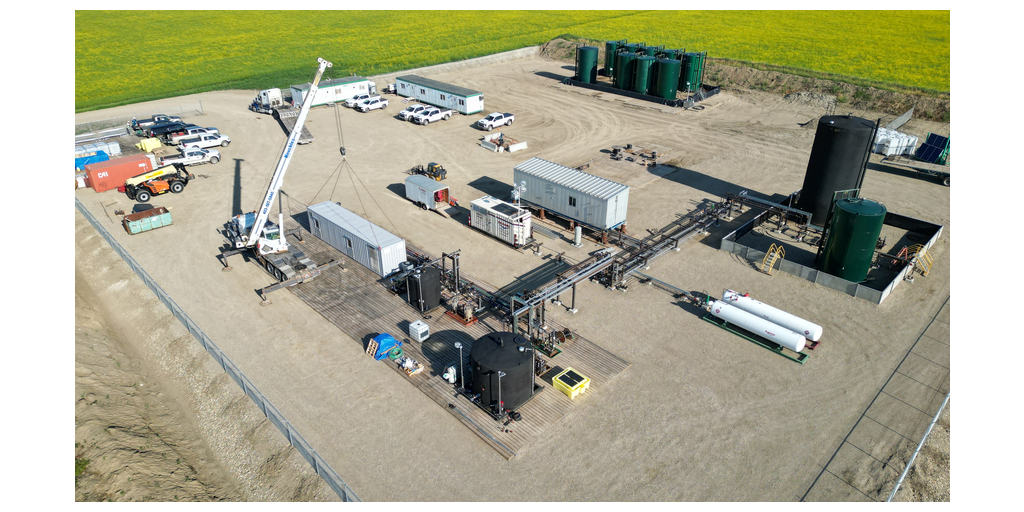 dji fly 20230802 082206 395 1690989720824 photo E3 Lithium Announces Direct Lithium Extraction Skid Arrival and Field Pilot Plant Construction Complete