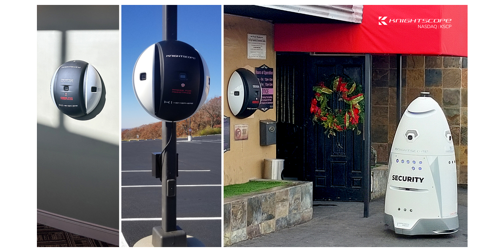 3K1H 1K5v3 KSCP Knightscope Deploys Four New Security Robots at Three Locations