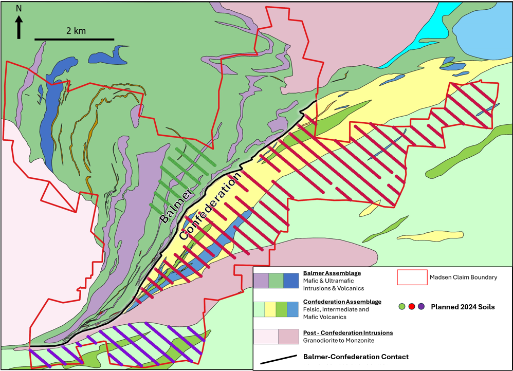 figure 2 madsen soils West Red Lake Gold Mines Outlines 2024 Regional Exploration Strategy for Madsen and Rowan