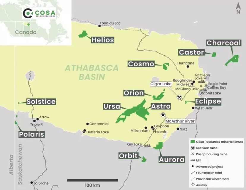 download 19 Cosa Resources Announces Summer Exploration Plans for Athabasca Basin Uranium Projects