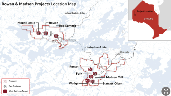 download 59 West Red Lake Gold Outlines 2024 Madsen Mine Plans
