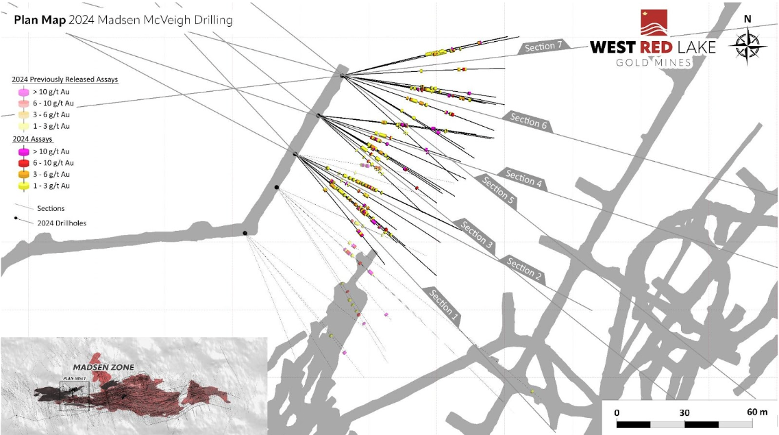 6 Figure West Red Lake Gold Intersects 17.77 g/t Au over 5.5m at McVeigh and 7.35 g/t Au over 12.12m at Austin – Madsen Mine