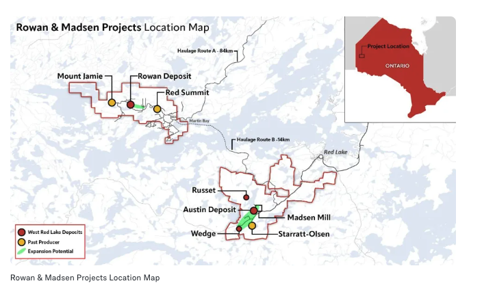 Picture 12 West Red Lake Gold Intersects 107.61 g/t Au over 2.5m at Austin and 106.99 g/t Au over 2.35m at McVeigh – Madsen Mine