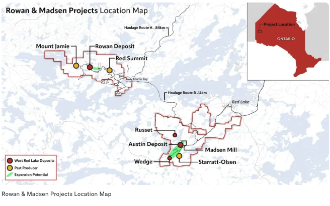 figure 3 West Red Lake Gold Initiates Surface Drill Program and Defines New Exploration Targets – Madsen Mine