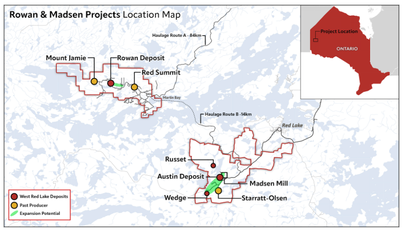 image 18 West Red Lake Gold Intersects 17.77 g/t Au over 5.5m at McVeigh and 7.35 g/t Au over 12.12m at Austin – Madsen Mine