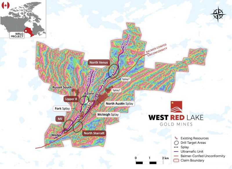 upper2 West Red Lake Gold Intercepts 44.17 g/t Au over 1.3m and 20.63 g/t Au over 0.5m at Upper 8 Target – Madsen Property