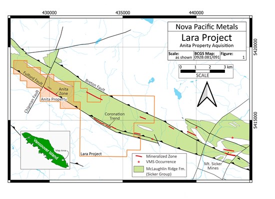 229591 fee07011d4ddebf0 001 Nova Pacific Signs Option Agreement to Acquire the Anita Property