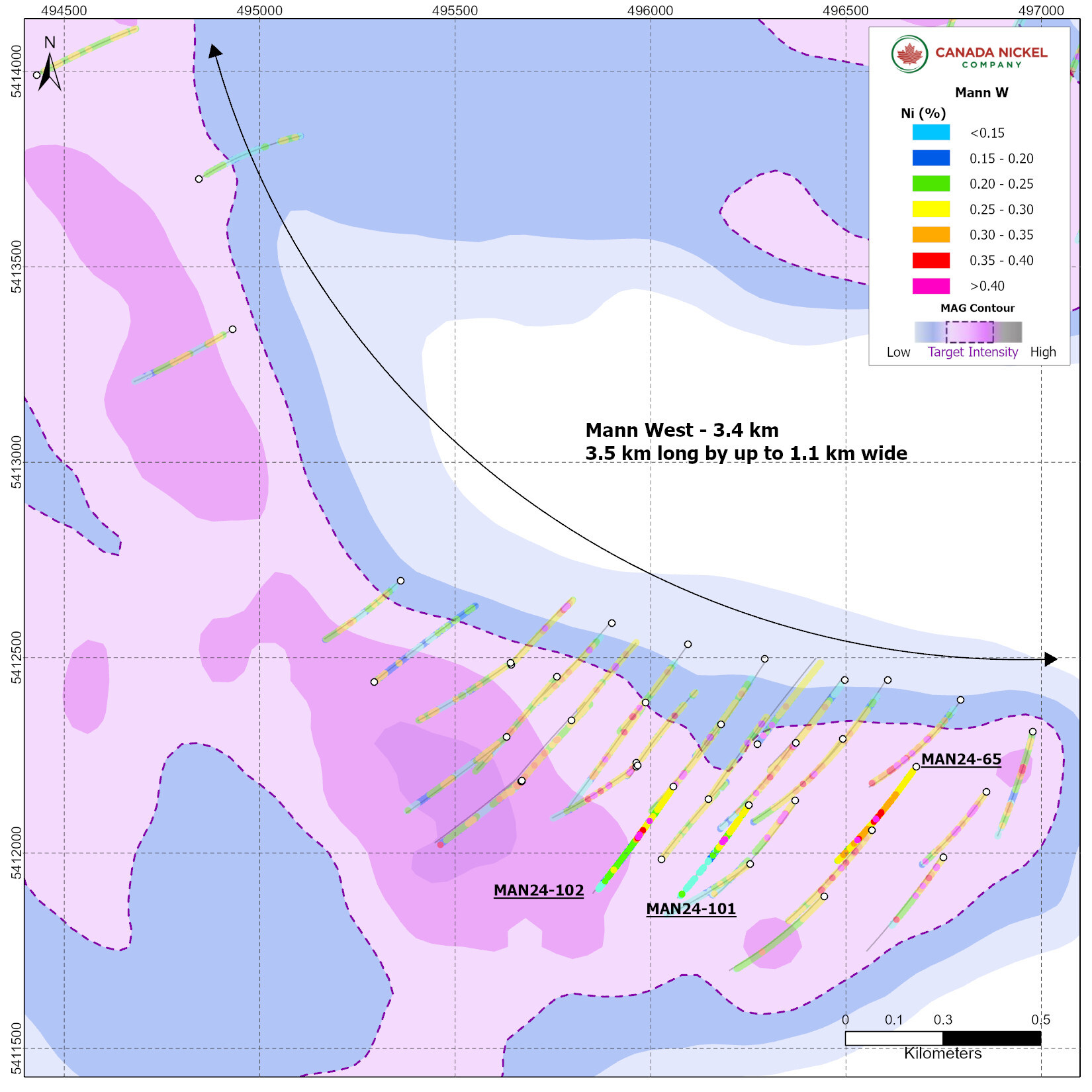 Canada Nickel Company Inc Canada Nickel Reports Continued Explo 1 Canada Nickel Reports Continued Exploration Success at Reid, Mann West and Deloro