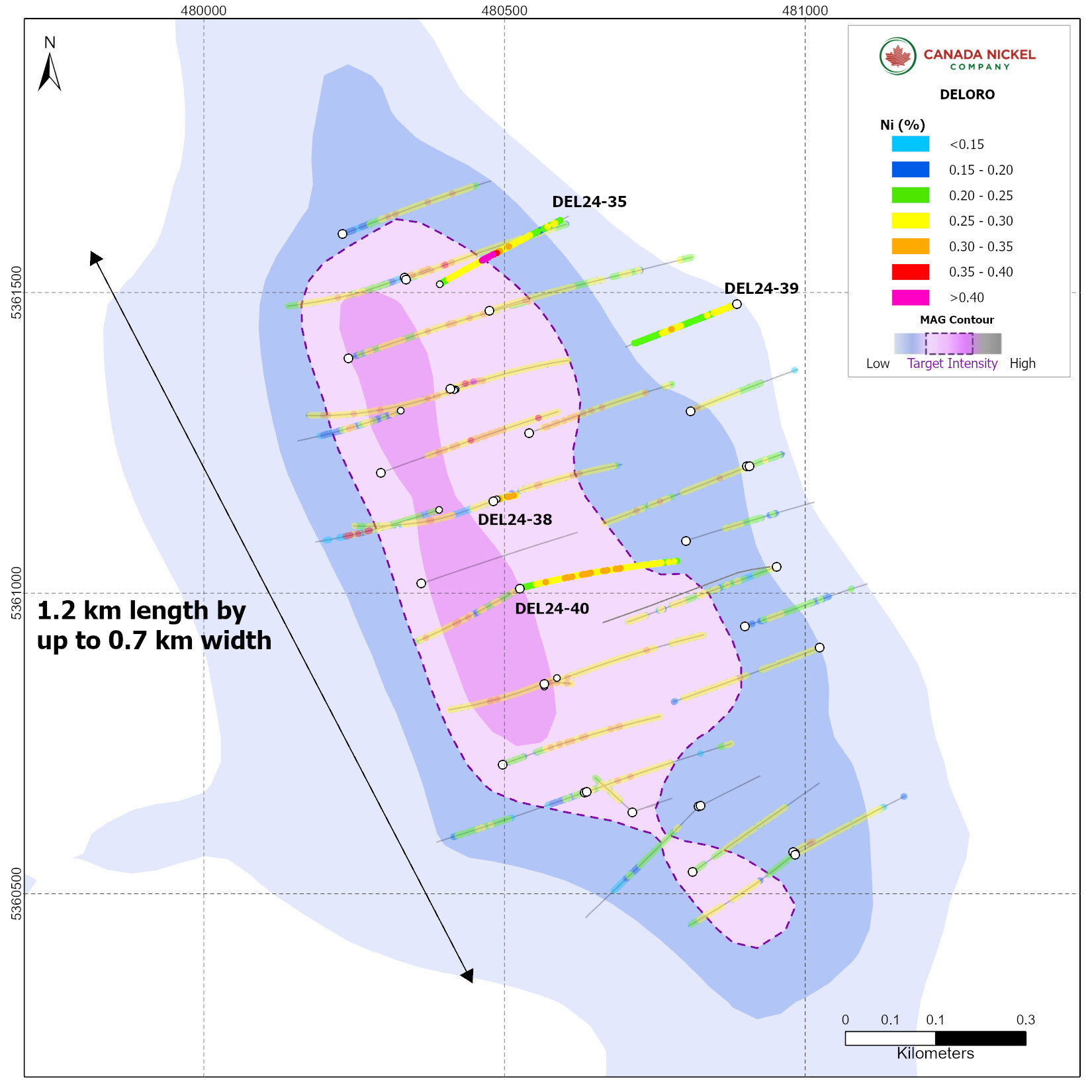 Canada Nickel Company Inc Canada Nickel Reports Continued Explo 2 Canada Nickel Reports Continued Exploration Success at Reid, Mann West and Deloro