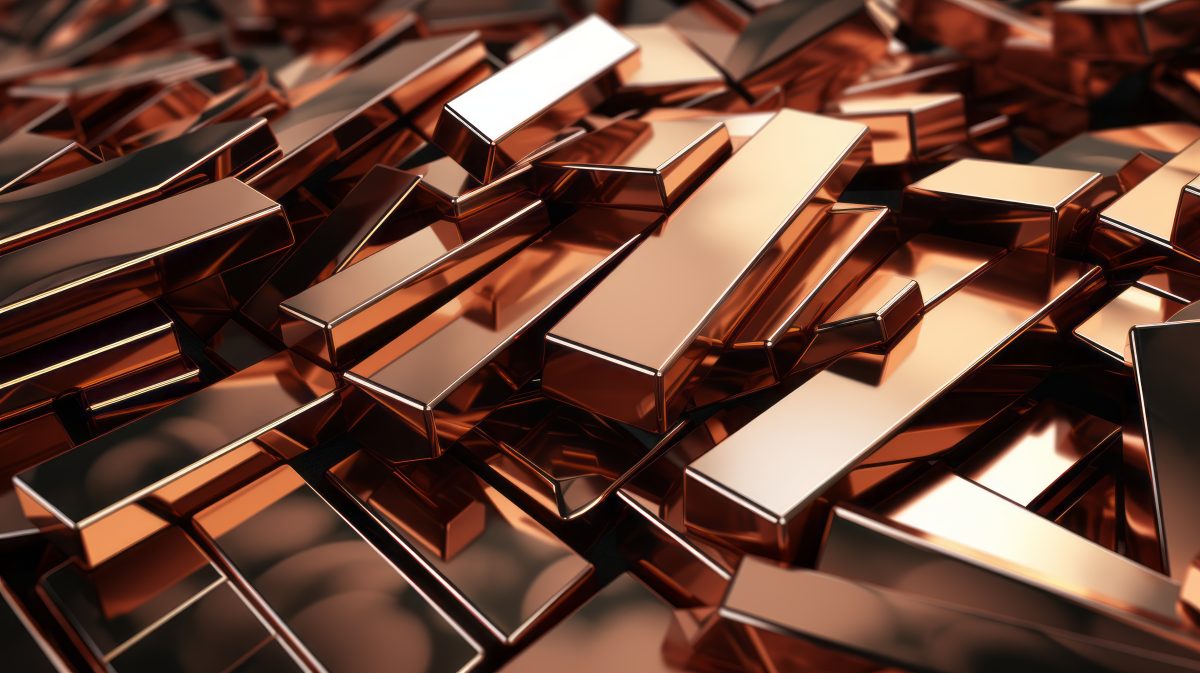 copper metal gold bars streamlined forms tilt shift style Copper Prices Surge as Tariff Countdown Rattles U.S. Industry