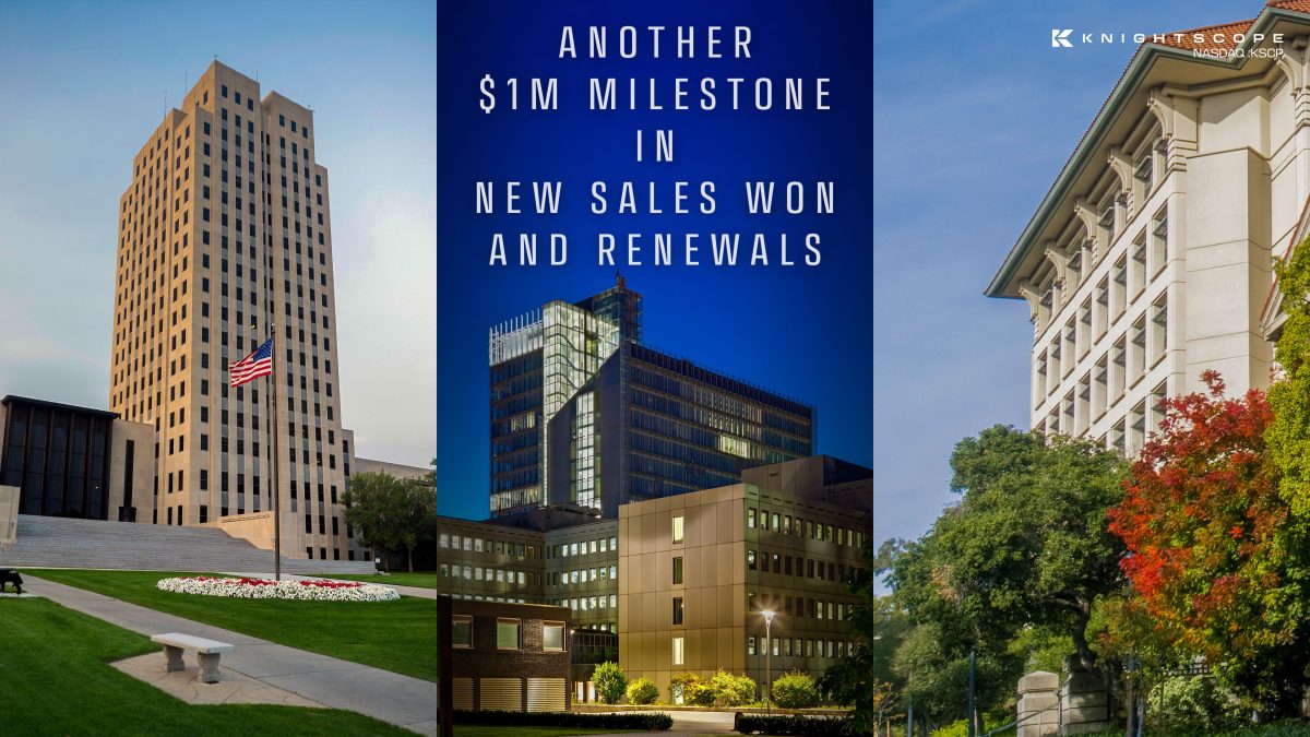 25 10 14 Another 1M 1 Knightscope Surpasses Yet Another $1M Milestone in New Sales Won and Renewals