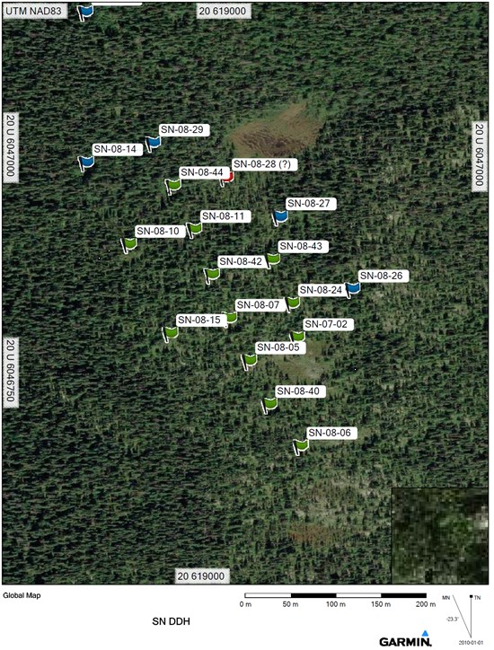 318818 f951a02c1424ea5c 005 Azincourt Energy Reports Initial Results from Drilling at Snegamook Uranium Deposit