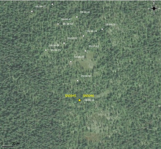 318818 f951a02c1424ea5c 006 Azincourt Energy Reports Initial Results from Drilling at Snegamook Uranium Deposit